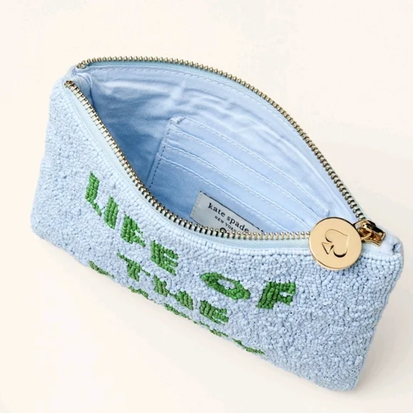 kate spade new york x Target Life of the Party BeadedClutch - Blue/Green - Picture 2 of 6